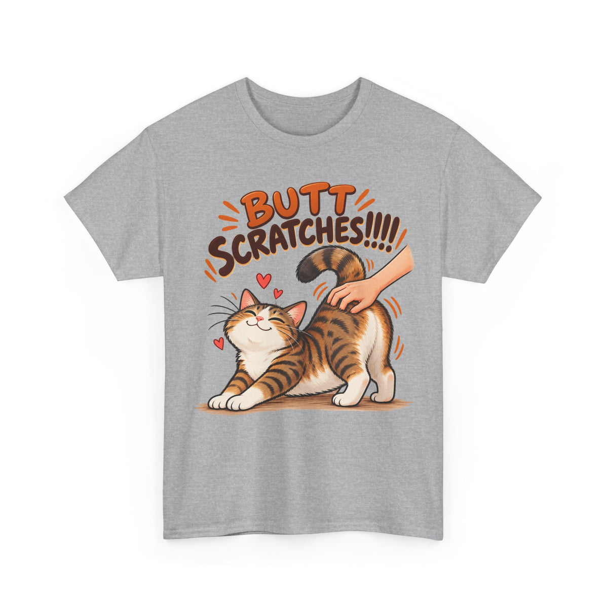 Butt Scratches CAT – Gildan 5000 T-Shirt | 234-v2