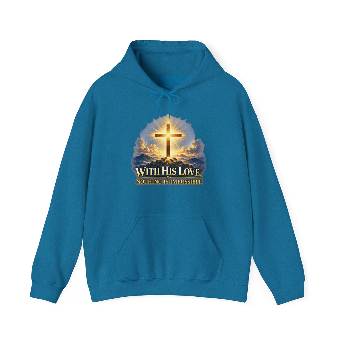 Nothing Is Impossible – Gildan 18500 Hoodie | 026