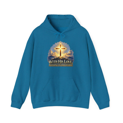 Nothing Is Impossible – Gildan 18500 Hoodie | 026