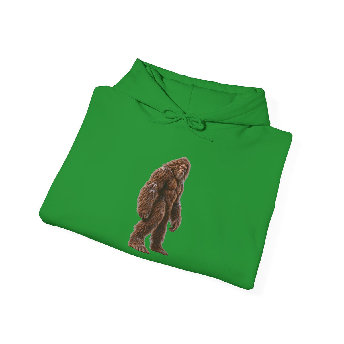 Frost-Touched Alpine Sasquatch Pullover Hoodie
