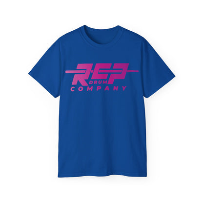 RCP Drum Company T-Shirt | Pink Logo