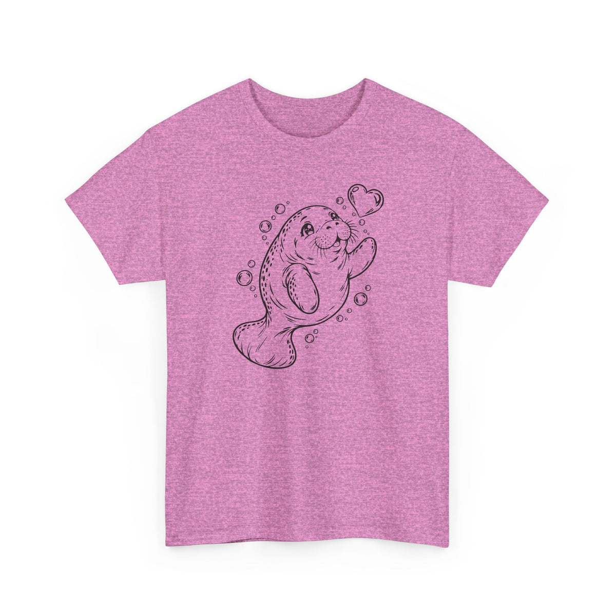 Chubby Manatee's Bubble Wish T-Shirt