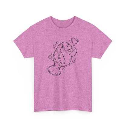 Chubby Manatee's Bubble Wish T-Shirt