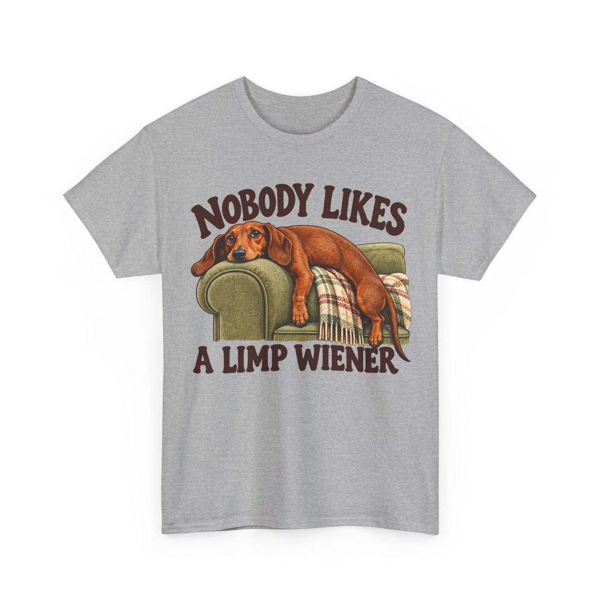 095 Limp Wiener — Color — Gildan 5000 T-Shirt