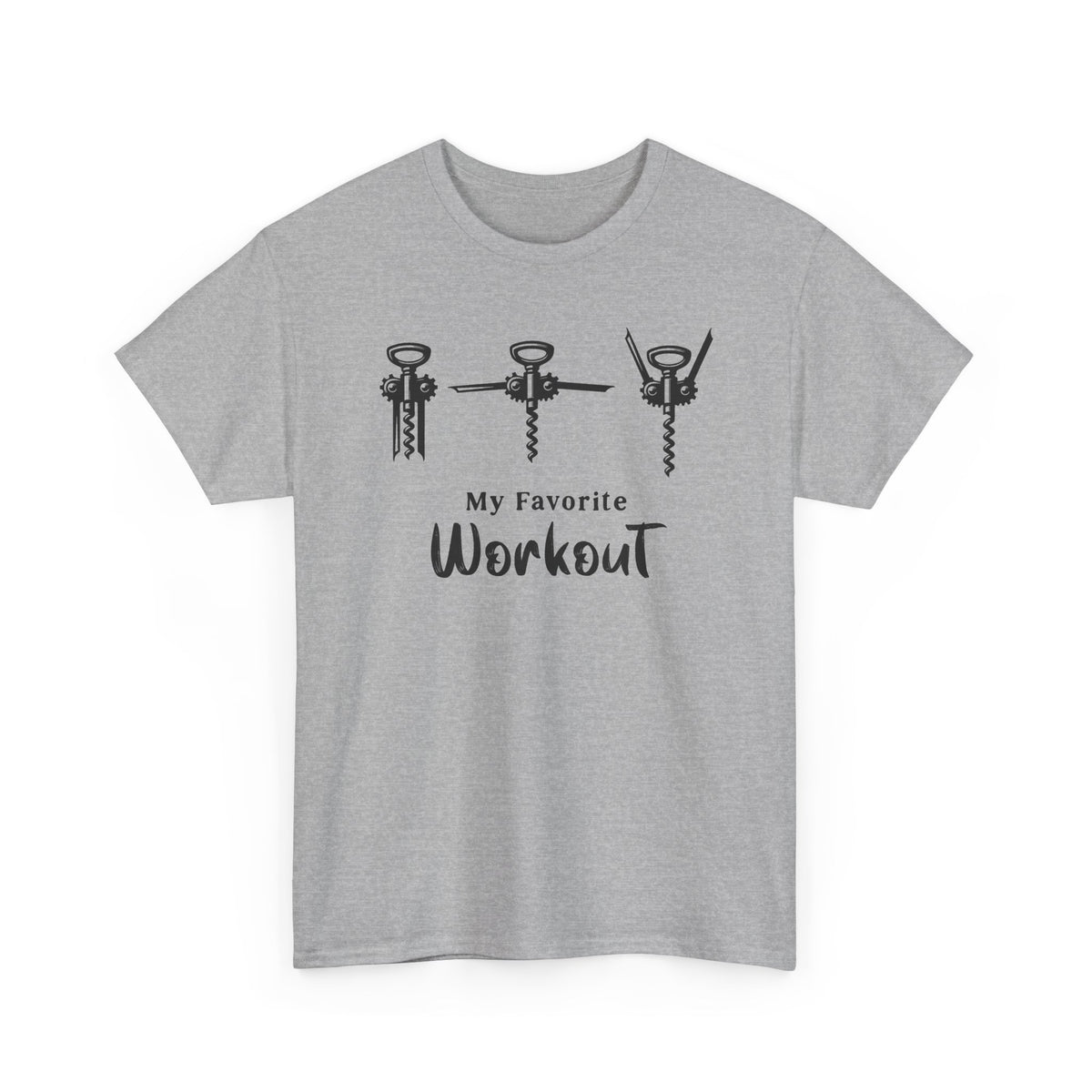 My Favorite Workout - Corkscrew T-Shirt | Unisex Graphic Tee
