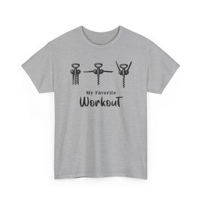 My Favorite Workout - Corkscrew T-Shirt | Unisex Graphic Tee