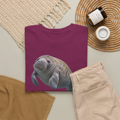 Gentle Giant Manatee Portrait T-Shirt