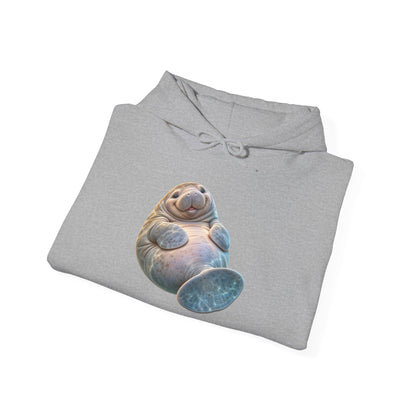 Plump Manatee Paddle Float Pullover Hoodie