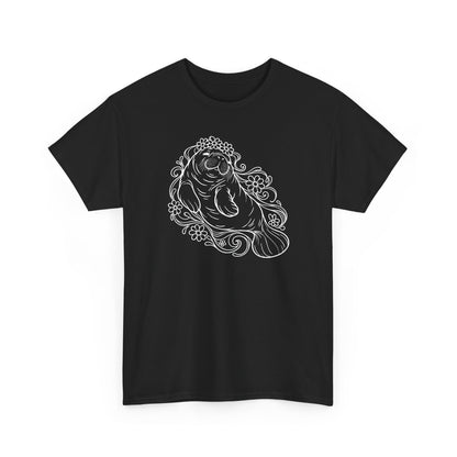 Dreamy flower-crowned manatee T-Shirt