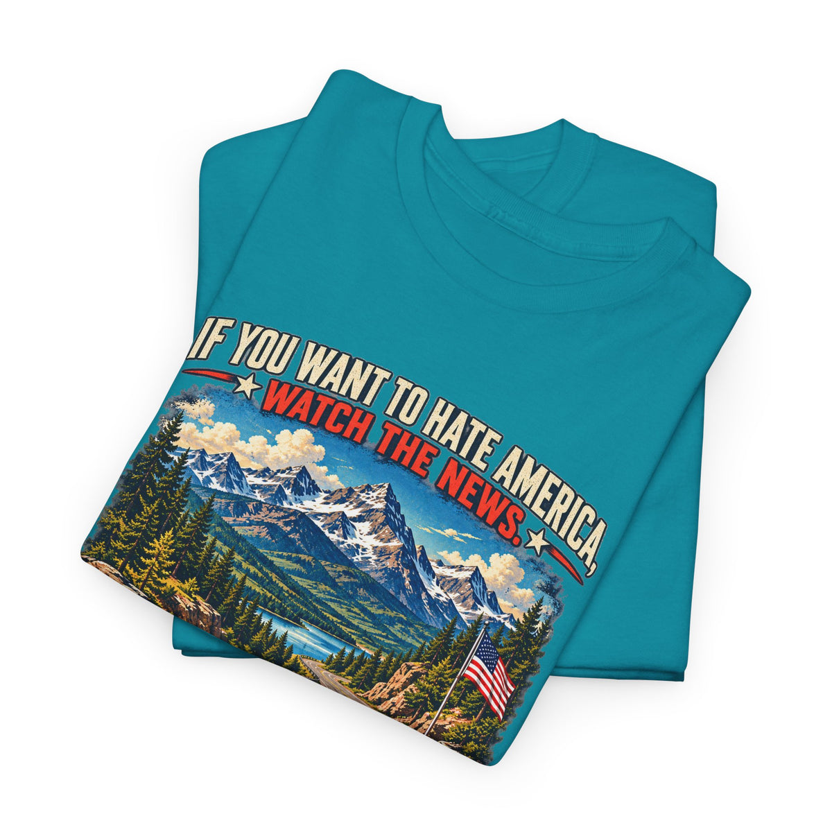 Travel America – Gildan 5000 T-Shirt | 024