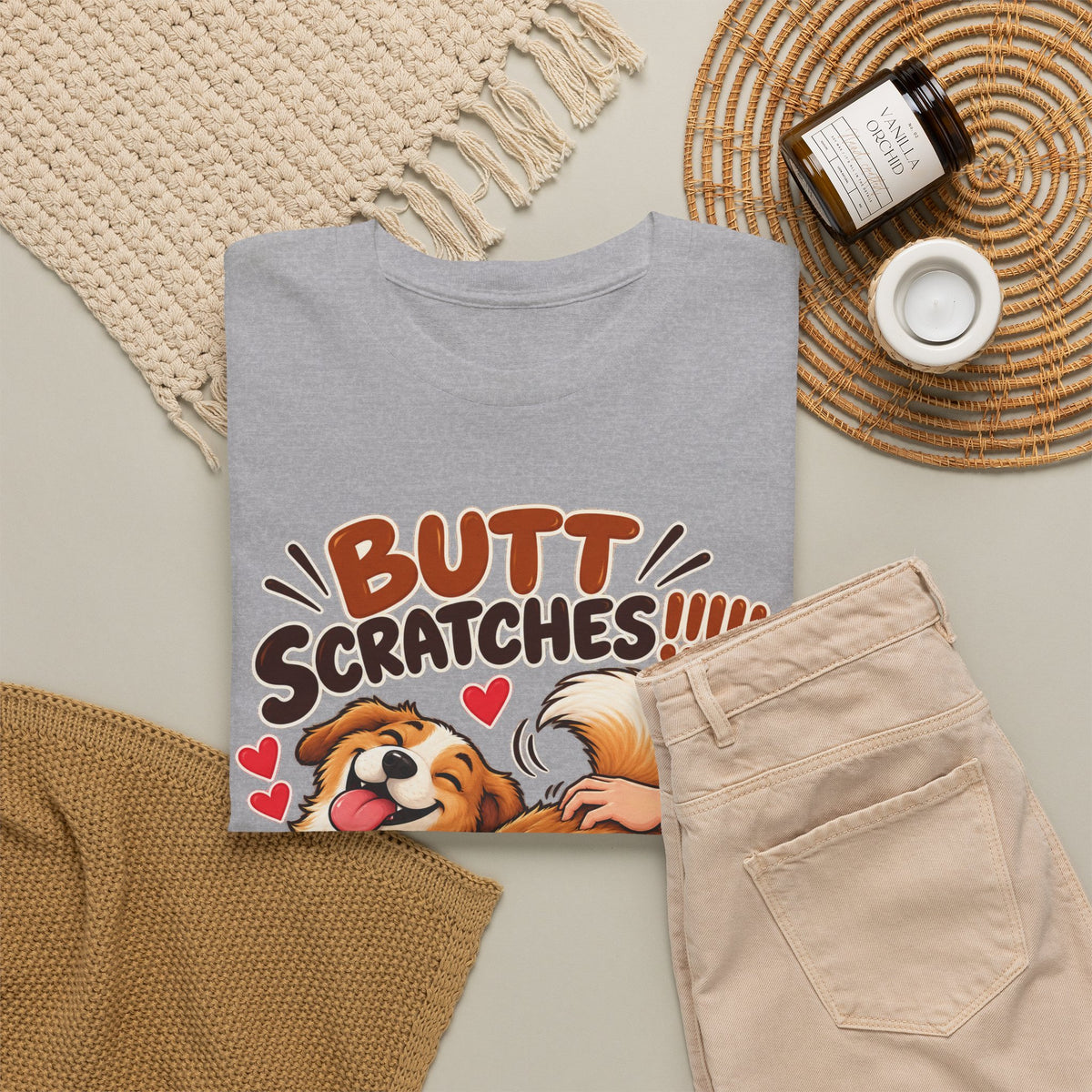 Butt Scratches DOG – Gildan 5000 T-Shirt | 233-v2