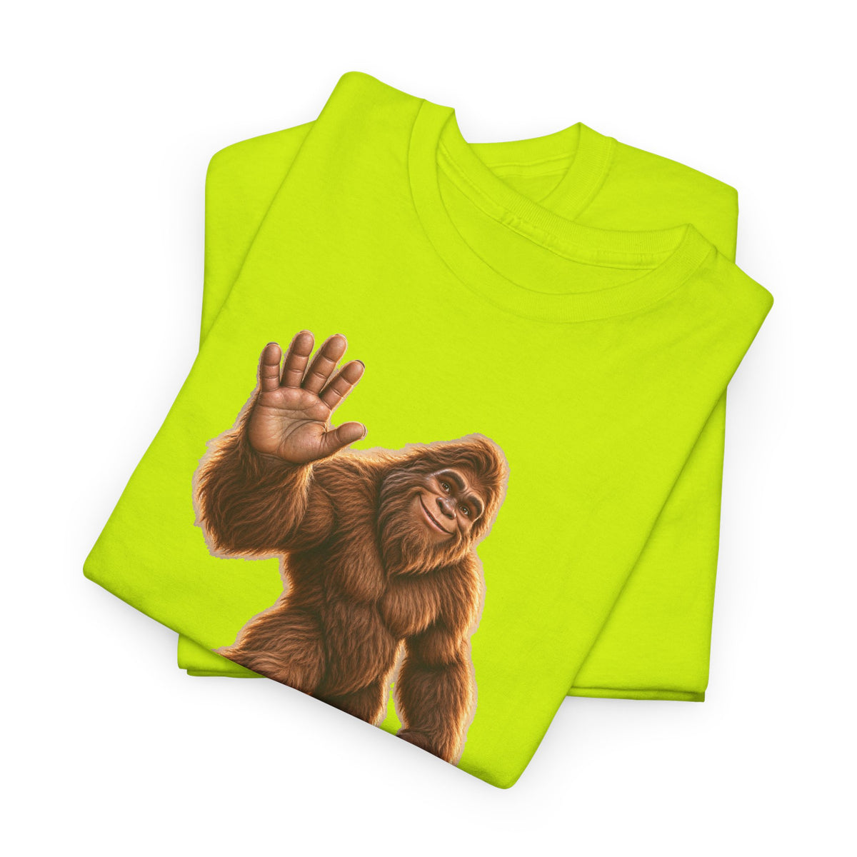 Friendly Sasquatch High Five T-Shirt