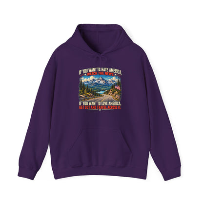 Travel America – Gildan 18500 Hoodie | 024