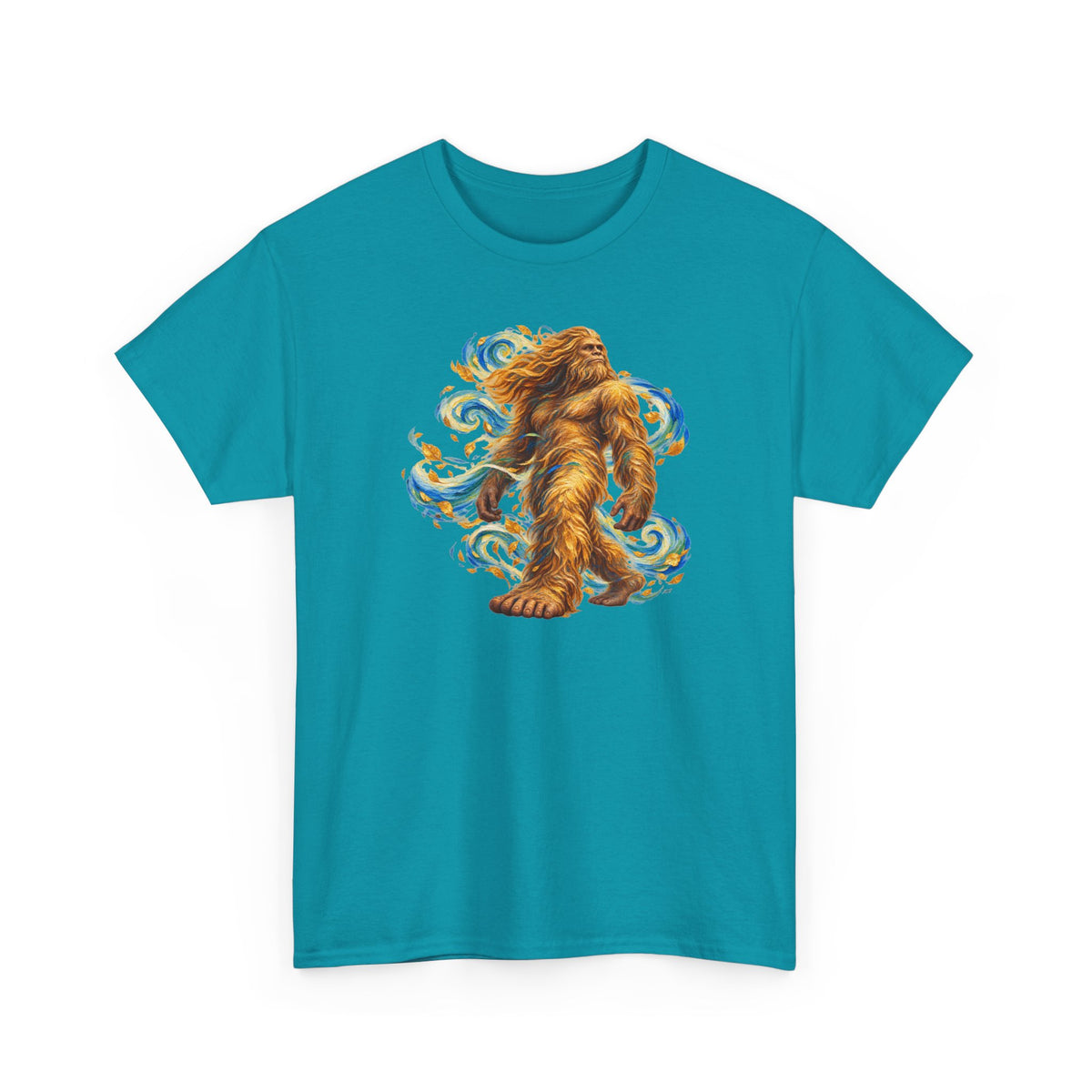 Golden Wind Sasquatch Portrait T-Shirt