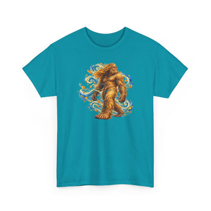 Golden Wind Sasquatch Portrait T-Shirt