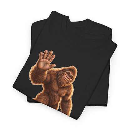 Friendly Sasquatch High Five T-Shirt