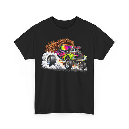 Mullet Hot Rod Car – Gildan 5000 T-Shirt | 087