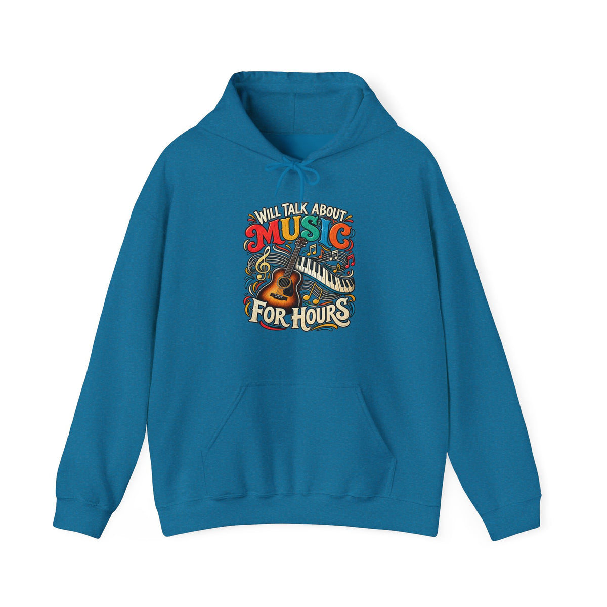 Will Talk About Music – Gildan 18500 Hoodie | 021