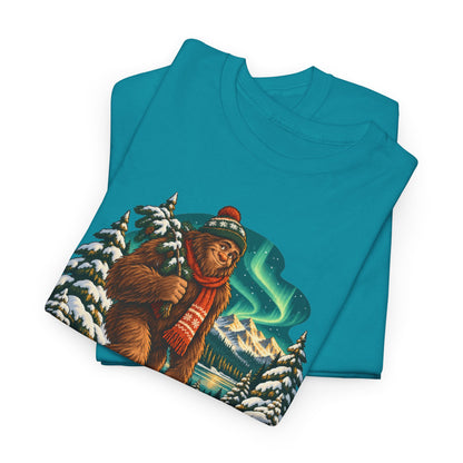 Bigfoot Snow Day Sasquatch T-Shirt
