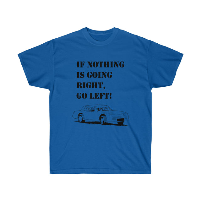 Go Left — Stock Car Line Art