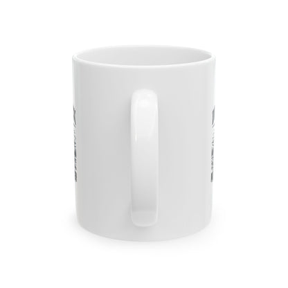 Work Harder – Ceramic Mug, 11 oz | 040a
