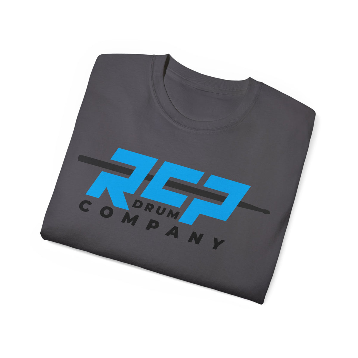 RCP Drum Company T-Shirt | Blue Logo
