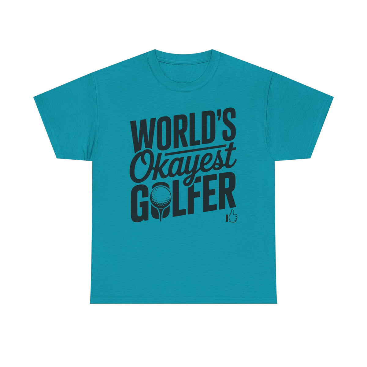 World’s Okayest Golfer T-Shirt | Funny Golf Gift Tee
