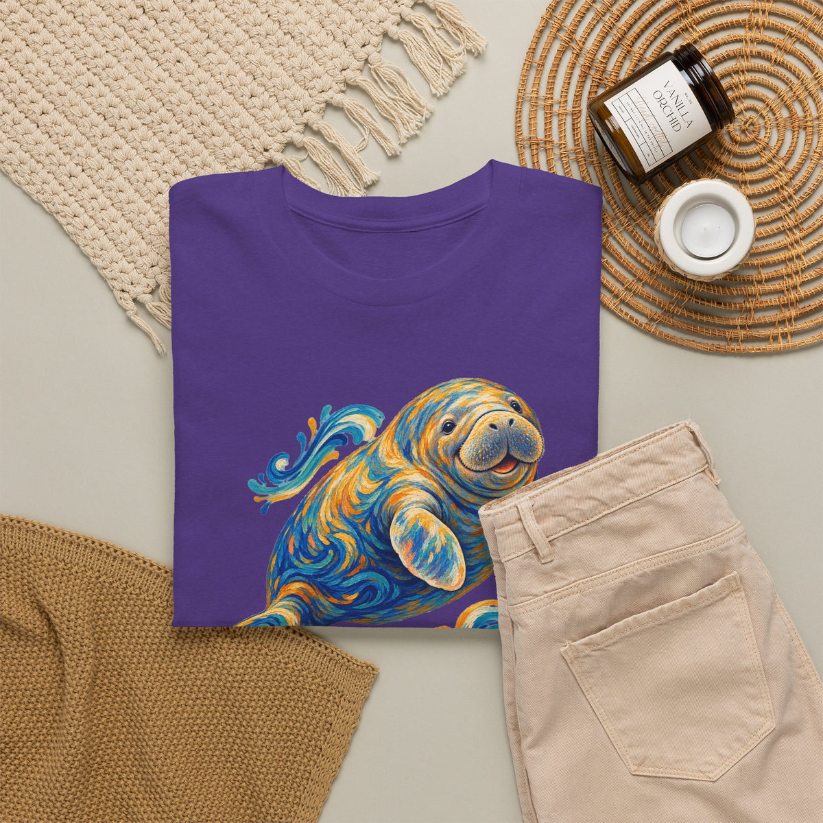 Golden Drift Manatee T-Shirt