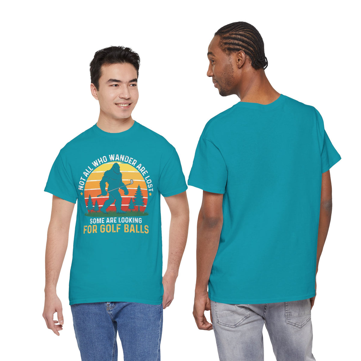 Looking for Golf Balls T-Shirt | Not All Who Wander Are Lost Tee