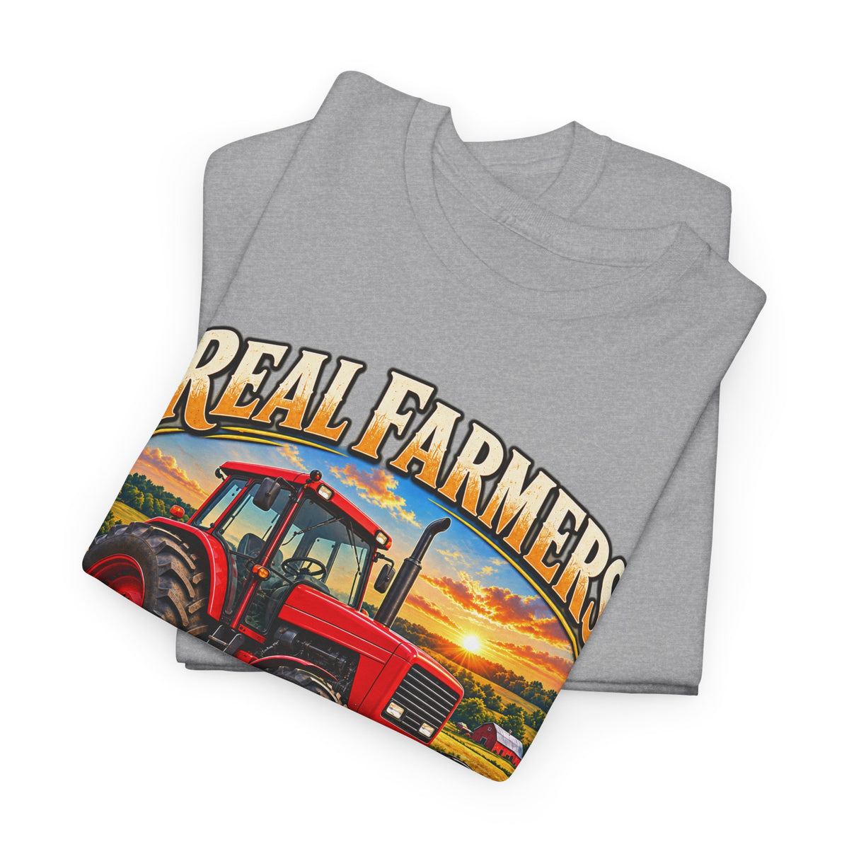 Real Farmers Red Tractor – Gildan 5000 T-Shirt | 308-R1