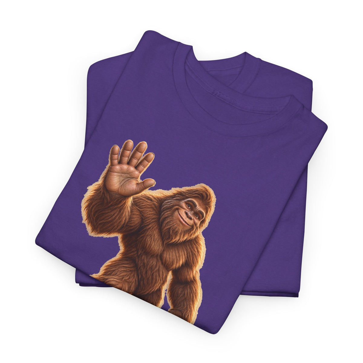 Friendly Sasquatch High Five T-Shirt