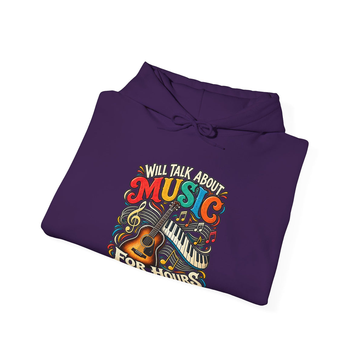 Will Talk About Music – Gildan 18500 Hoodie | 021