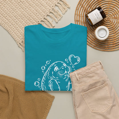 Chubby Manatee's Bubble Wish T-Shirt
