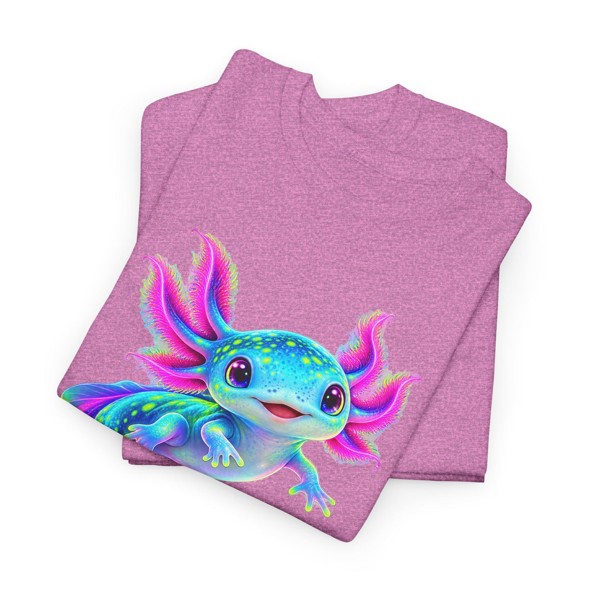Electric Axolotl in Motion T-Shirt