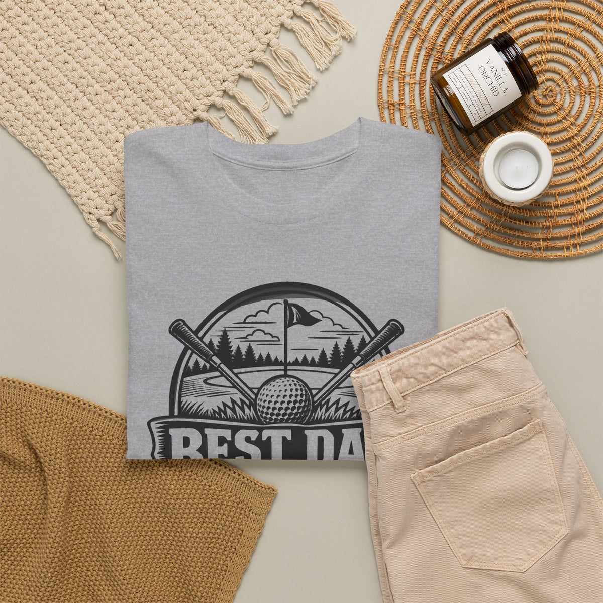 Best Dad by Par – One-Color Gildan 5000 T-Shirt | 042a
