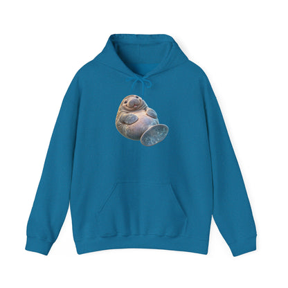 Plump Manatee Paddle Float Pullover Hoodie