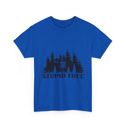 Stupid Tree Disc Golf T-Shirt | Funny Disc Golfer Tee