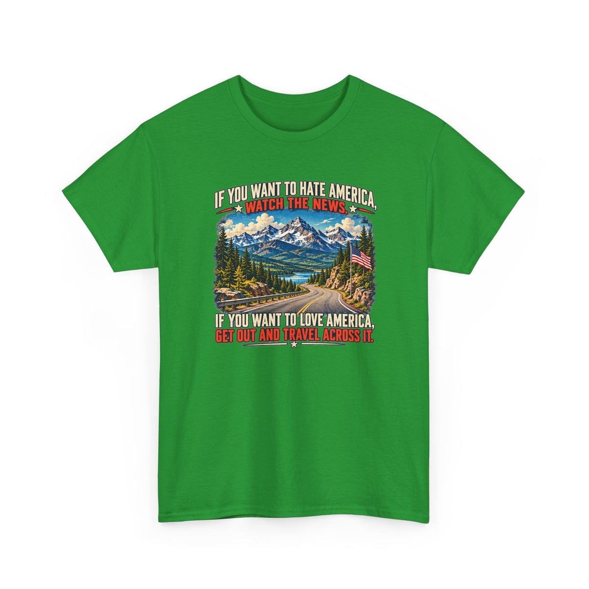 Travel America – Gildan 5000 T-Shirt | 024