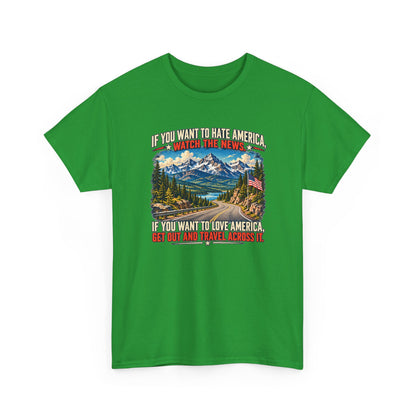 Travel America – Gildan 5000 T-Shirt | 024
