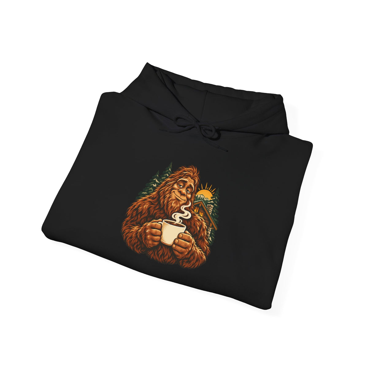 Bigfoot Coffee Before Sightings Hoodie
