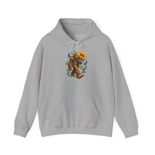 Bigfoot’s Sunflower Stroll Pullover Hoodie