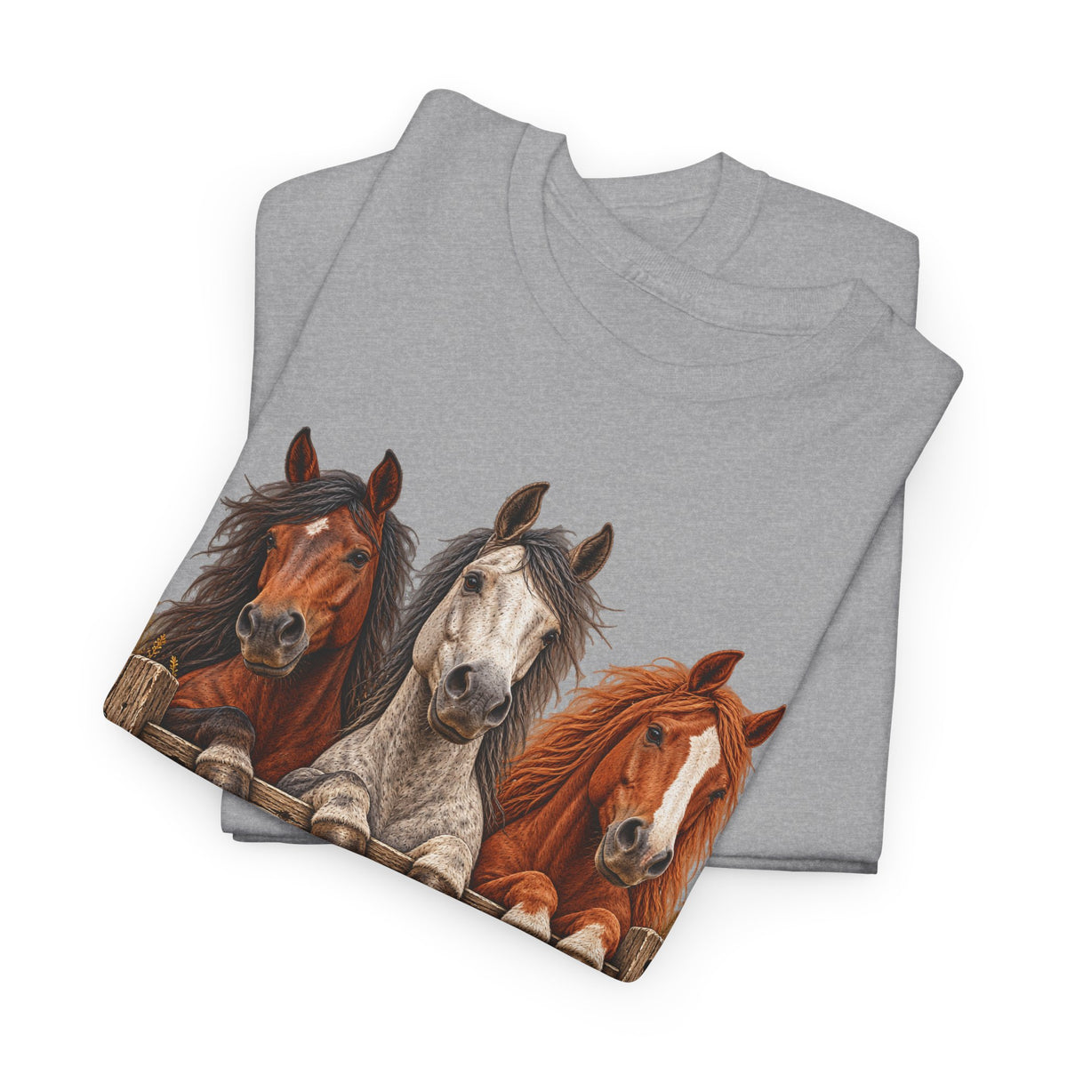 121-v2 Hold Your Horses — Gildan 5000 T-Shirt