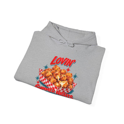 Lovin’ Cheese Curds & Summer Nights – Gildan 18500 Hoodie | 002a-v2