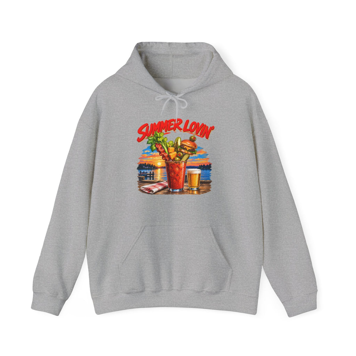 Summer Lovin’ Bloody Mary – Gildan 18500 Hoodie | 003a-v2