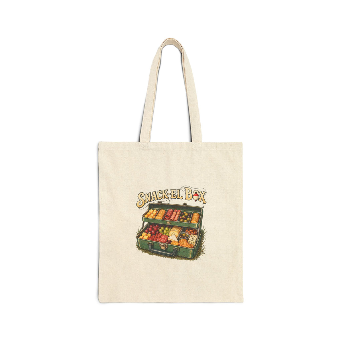 Snack-el Box – Cotton Canvas Tote Bag | 034