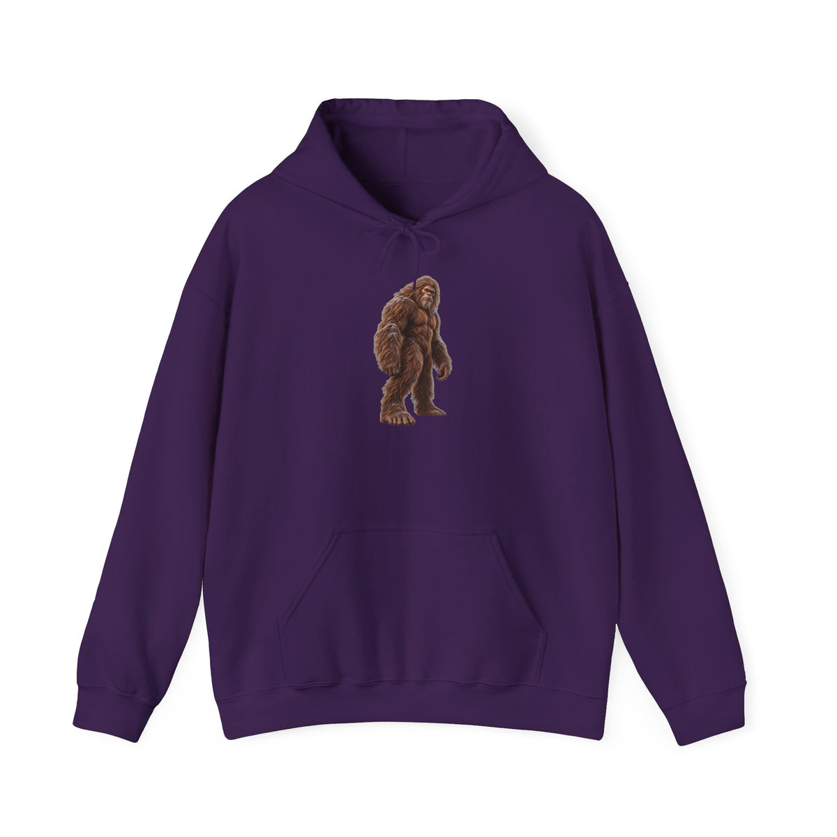 Frost-Touched Alpine Sasquatch Pullover Hoodie