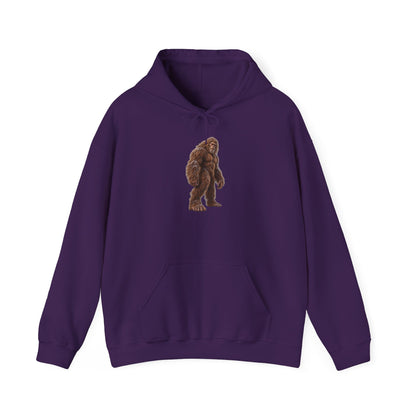 Frost-Touched Alpine Sasquatch Pullover Hoodie