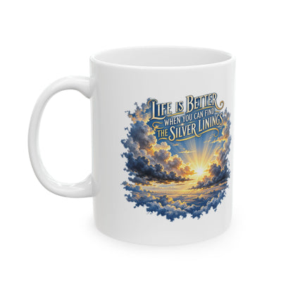 Silver Linings – Ceramic Mug, 11 oz | 027