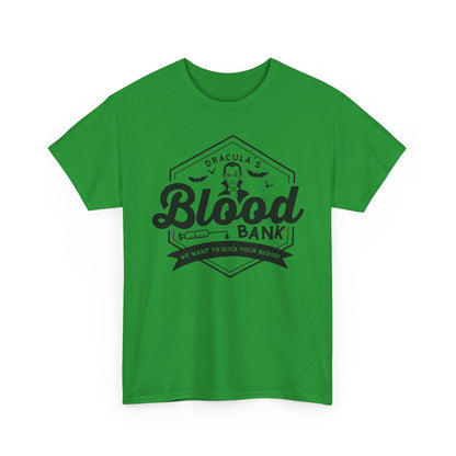 Dracula Blood Bank T-Shirt | Vintage Vampire Graphic Tee