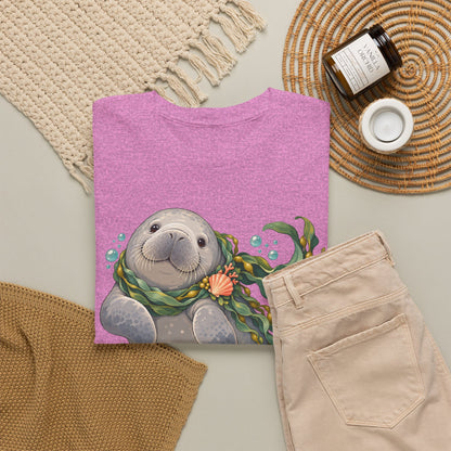 Chubby Mermaid Cozy Kelp Scarf Manatee T-Shirt